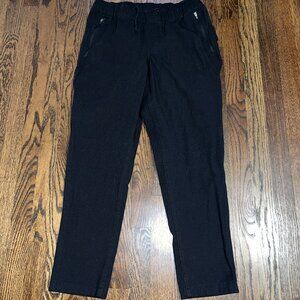 Carhartt women's BN6194-W ripstop jogger scrub pants black relaxed fit small 4/6